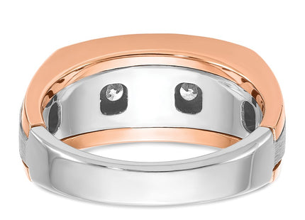 14K White/Rose Gold Rings Style B63982 - Classique Jewelry Inc.