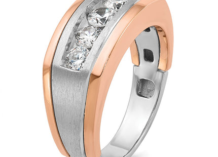 14K White/Rose Gold Rings Style B63982 - Classique Jewelry Inc.