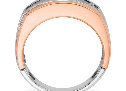14K White/Rose Gold Rings Style B63982 - Classique Jewelry Inc.