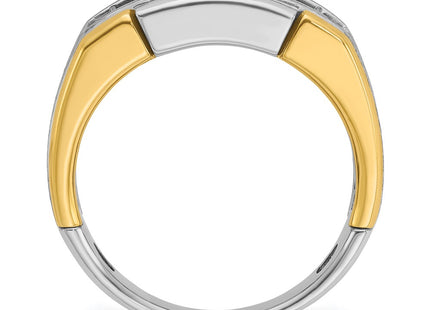 14k Two-tone Rings Style B63983 - Classique Jewelry Inc.