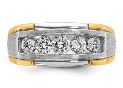 14k Two-tone Rings Style B63983 - Classique Jewelry Inc.