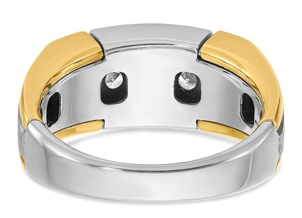 14k Two-tone Rings Style B63983 - Classique Jewelry Inc.