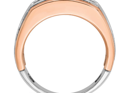 14K White/Rose Gold Rings Style B63991 - Classique Jewelry Inc.