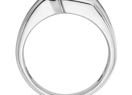 14k White Gold Rings Style B64002 - Classique Jewelry Inc.