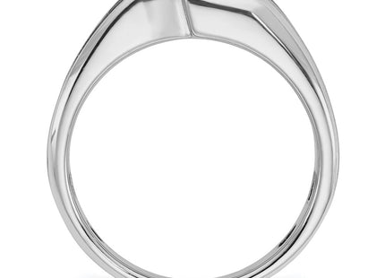14k White Gold Rings Style B64003 - Classique Jewelry Inc.