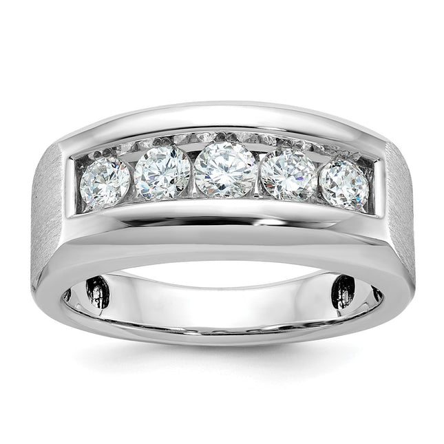 14k White Gold Rings Style B64008 - Classique Jewelry Inc.