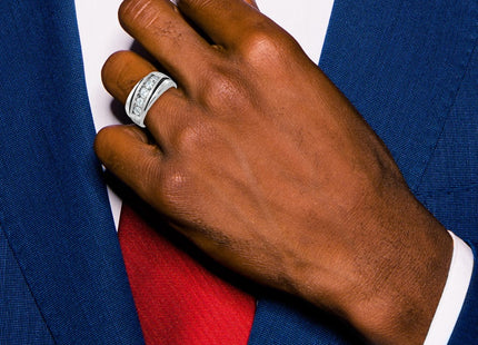 14k White Gold Rings Style B64010 - Classique Jewelry Inc.