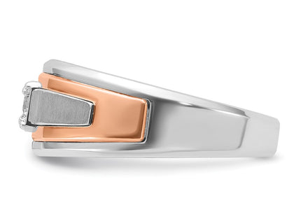 14K White/Rose Gold Rings Style B64028 - Classique Jewelry Inc.