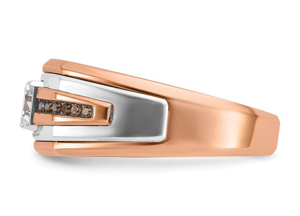 14K White/Rose Gold Rings Style B64029 - Classique Jewelry Inc.