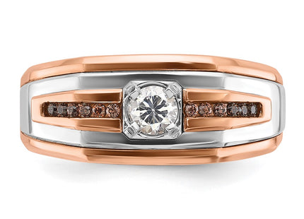 14K White/Rose Gold Rings Style B64029 - Classique Jewelry Inc.