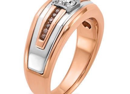 14K White/Rose Gold Rings Style B64029 - Classique Jewelry Inc.