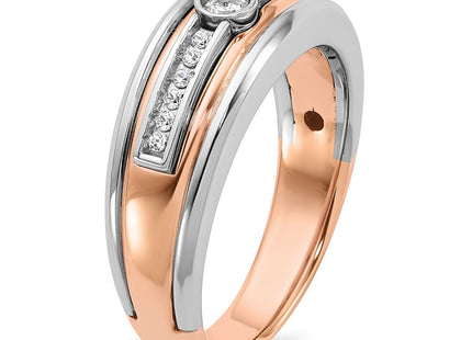 14K White/Rose Gold Rings Style B64030 - Classique Jewelry Inc.