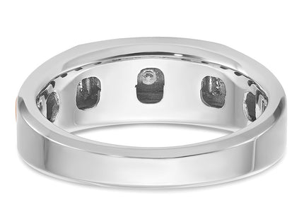 14K White/Rose Gold Rings Style B64036 - Classique Jewelry Inc.