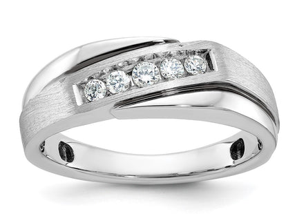 14k White Gold Rings Style B64038 - Classique Jewelry Inc.