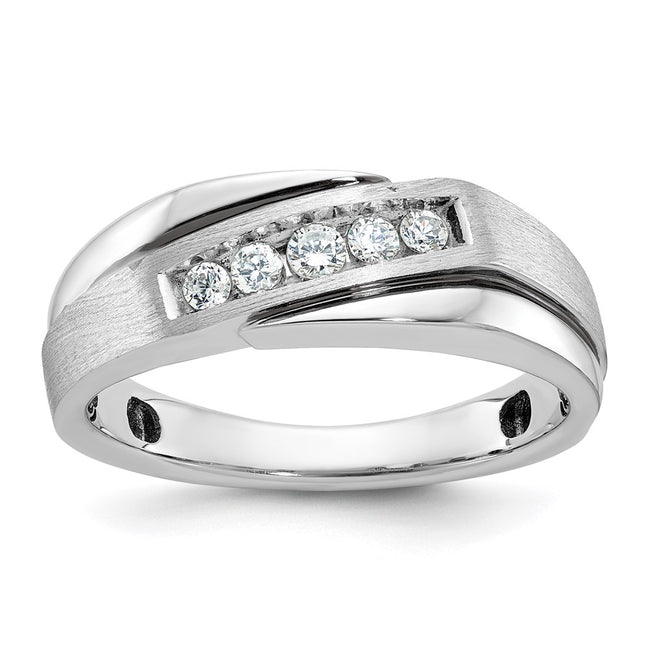 14k White Gold Rings Style B64038 - Classique Jewelry Inc.
