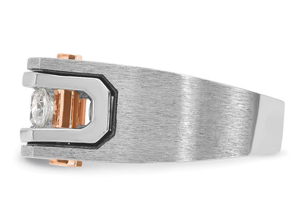 14K White/Rose Gold Rings Style B64049 - Classique Jewelry Inc.