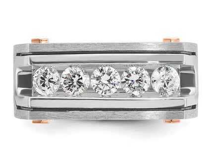 14K White/Rose Gold Rings Style B64049 - Classique Jewelry Inc.