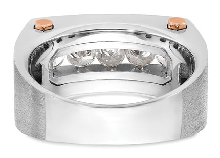 14K White/Rose Gold Rings Style B64049 - Classique Jewelry Inc.