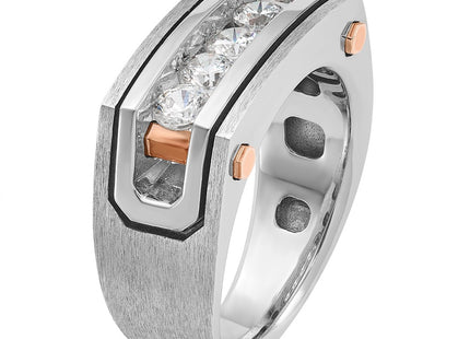 14K White/Rose Gold Rings Style B64049 - Classique Jewelry Inc.
