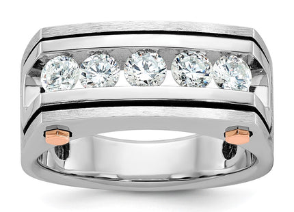 14K White/Rose Gold Rings Style B64049 - Classique Jewelry Inc.