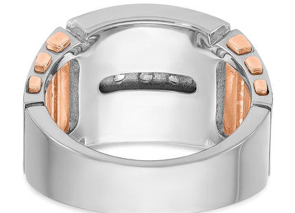 14K White/Rose Gold Rings Style B64055 - Classique Jewelry Inc.