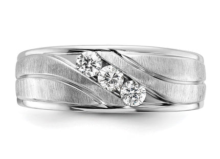 14k White Gold Rings Style B64056 - Classique Jewelry Inc.