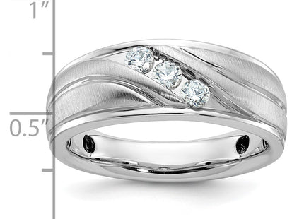 14k White Gold Rings Style B64056 - Classique Jewelry Inc.