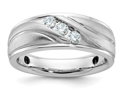 14k White Gold Rings Style B64056 - Classique Jewelry Inc.