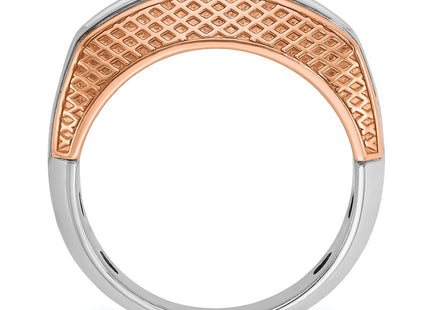 14K White/Rose Gold Rings Style B64072 - Classique Jewelry Inc.