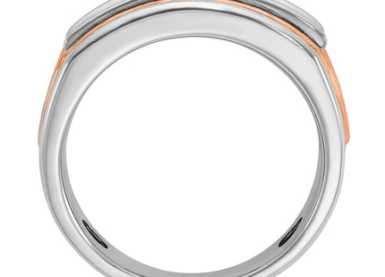14K White/Rose Gold Rings Style B64077 - Classique Jewelry Inc.