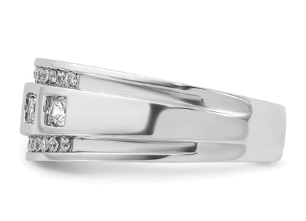 14k White Gold Rings Style B64084 - Classique Jewelry Inc.