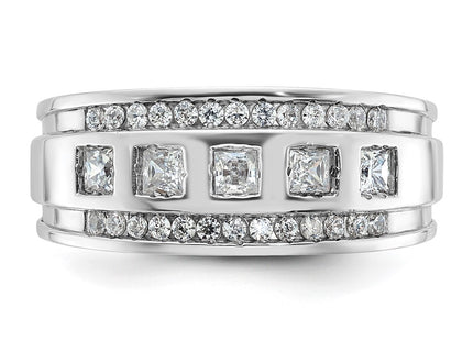 14k White Gold Rings Style B64084 - Classique Jewelry Inc.