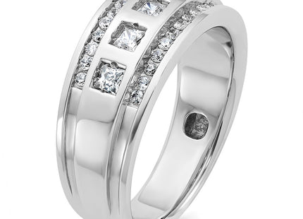 14k White Gold Rings Style B64084 - Classique Jewelry Inc.
