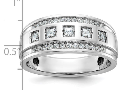 14k White Gold Rings Style B64084 - Classique Jewelry Inc.
