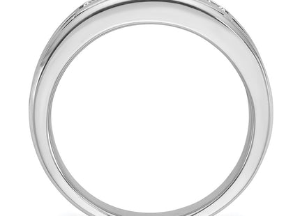 10K white gold ring, alternate view