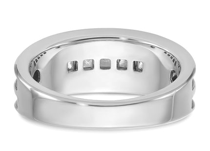 10K white gold ring, additional view