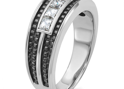 10K white gold ring