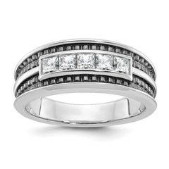10k White Gold Rings Style B64095 - Classique Jewelry Inc.