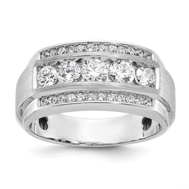 14k White Gold Rings Style B64099 - Classique Jewelry Inc.