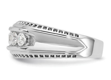 14k White Gold Rings Style B64107 - Classique Jewelry Inc.