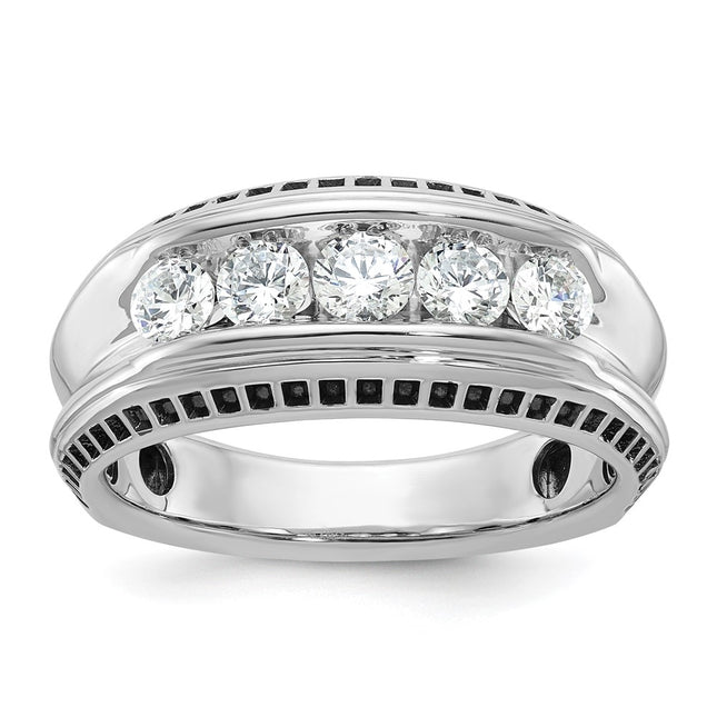 14k White Gold Rings Style B64107 - Classique Jewelry Inc.