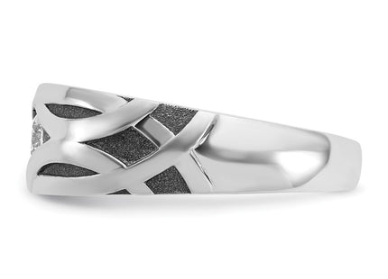 14k White Gold Rings Style B64108 - Classique Jewelry Inc.