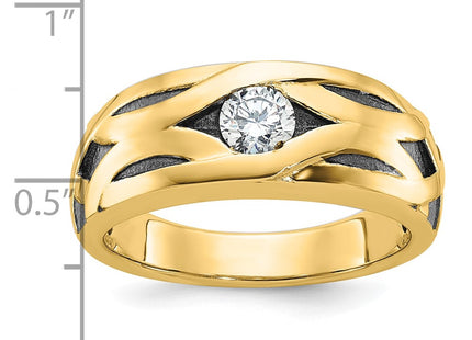 14k Yellow Gold Rings Style B64108 - Classique Jewelry Inc.