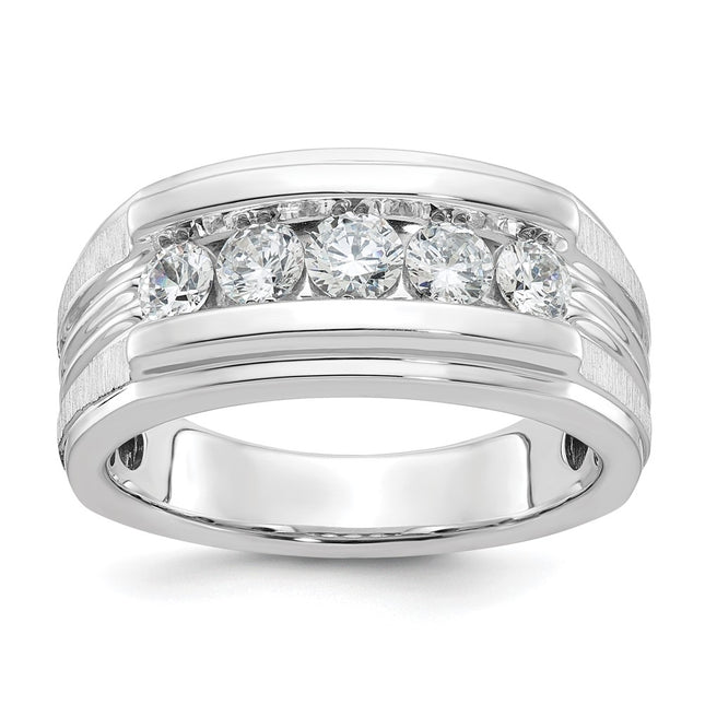 14k White Gold Rings Style B64134 - Classique Jewelry Inc.