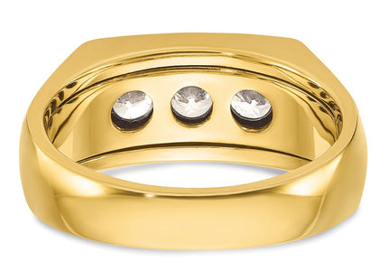 14k Two-tone Rings Style B64135 - Classique Jewelry Inc.