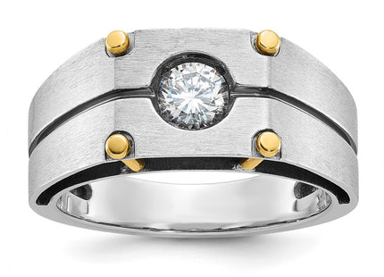 14K gold diamond ring