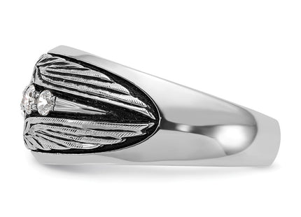 14k White Gold Rings Style B64158 - Classique Jewelry Inc.