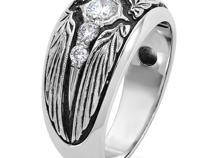 14k White Gold Rings Style B64158 - Classique Jewelry Inc.
