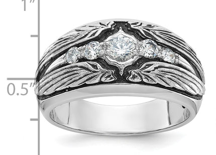 14k White Gold Rings Style B64158 - Classique Jewelry Inc.