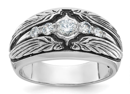 14k White Gold Rings Style B64158 - Classique Jewelry Inc.